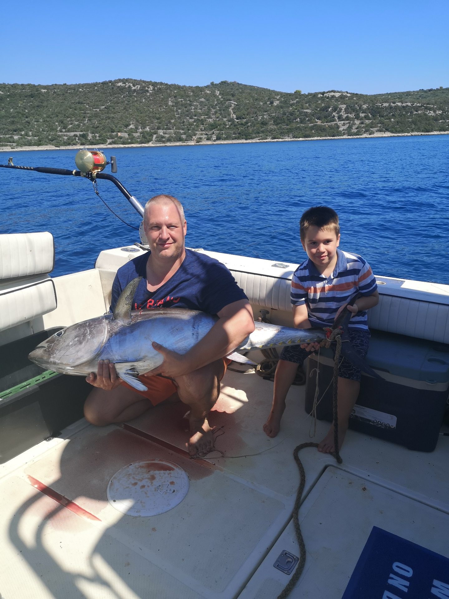 Big bluefin tuna landed aboard Stari Ribar off Zadar